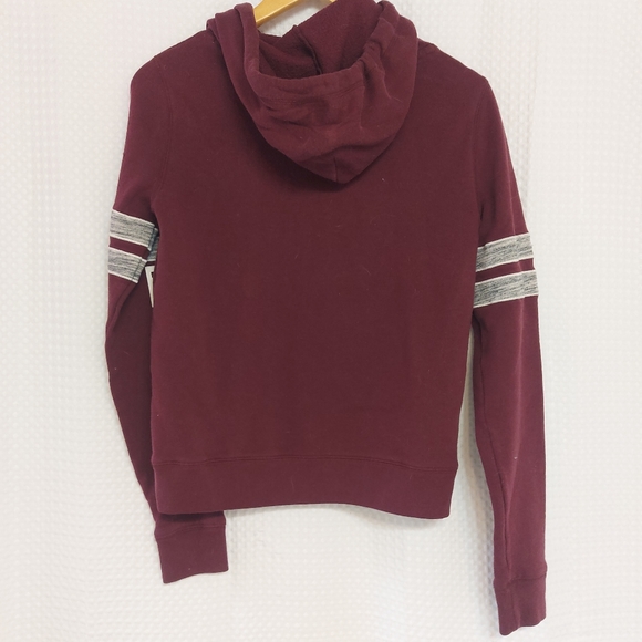 PINK pull over hoodie pink logo stripes - Picture 3 of 5